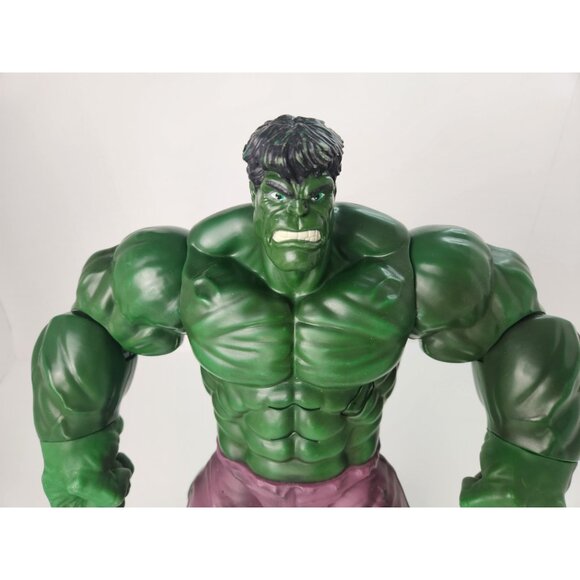 Marvel Disney Store Large 14" Talking Incredible Hulk Action Figure Working - Picture 8 of 13